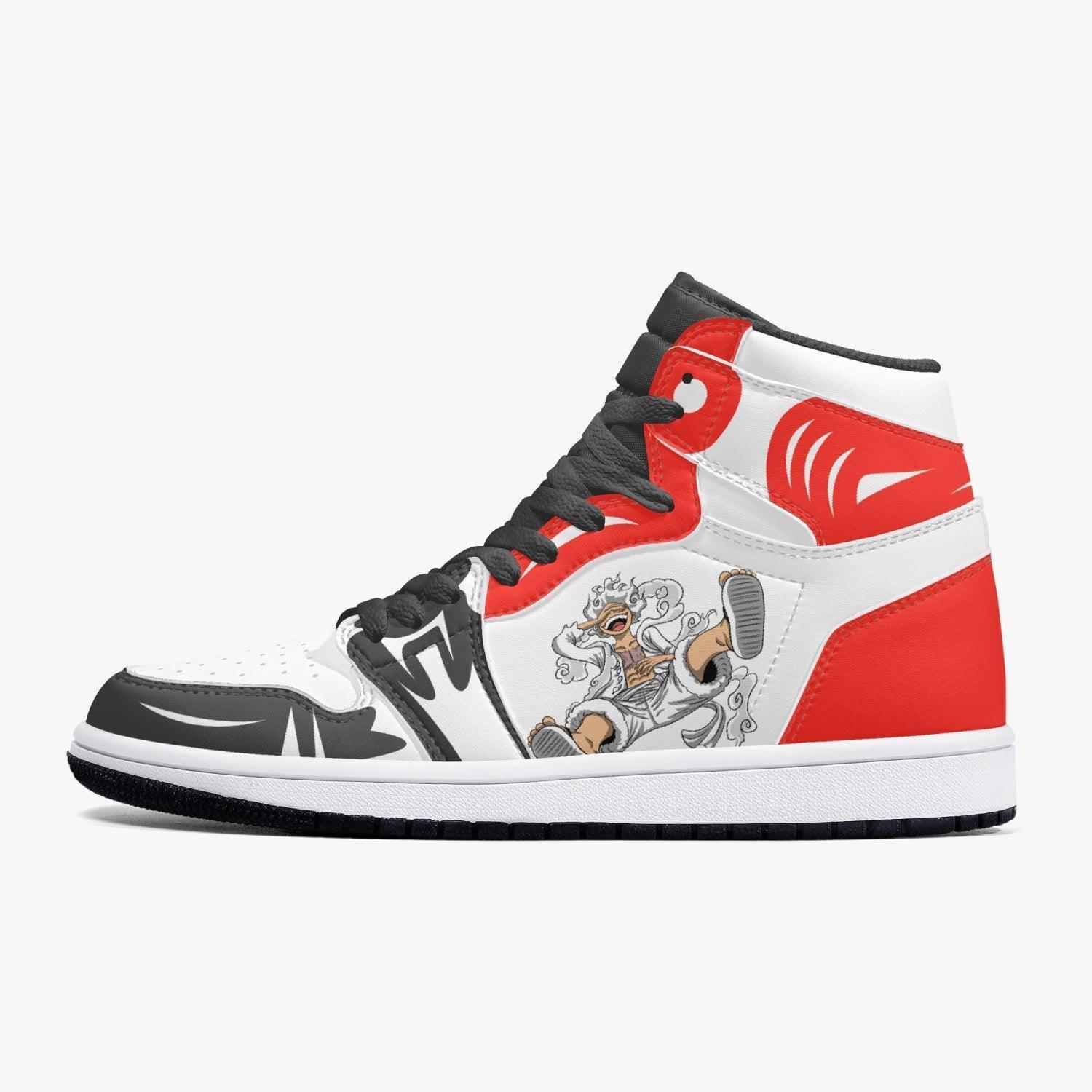 One Piece Luffy Gear 4 AJ1 High Top Shoes - Shoesmates