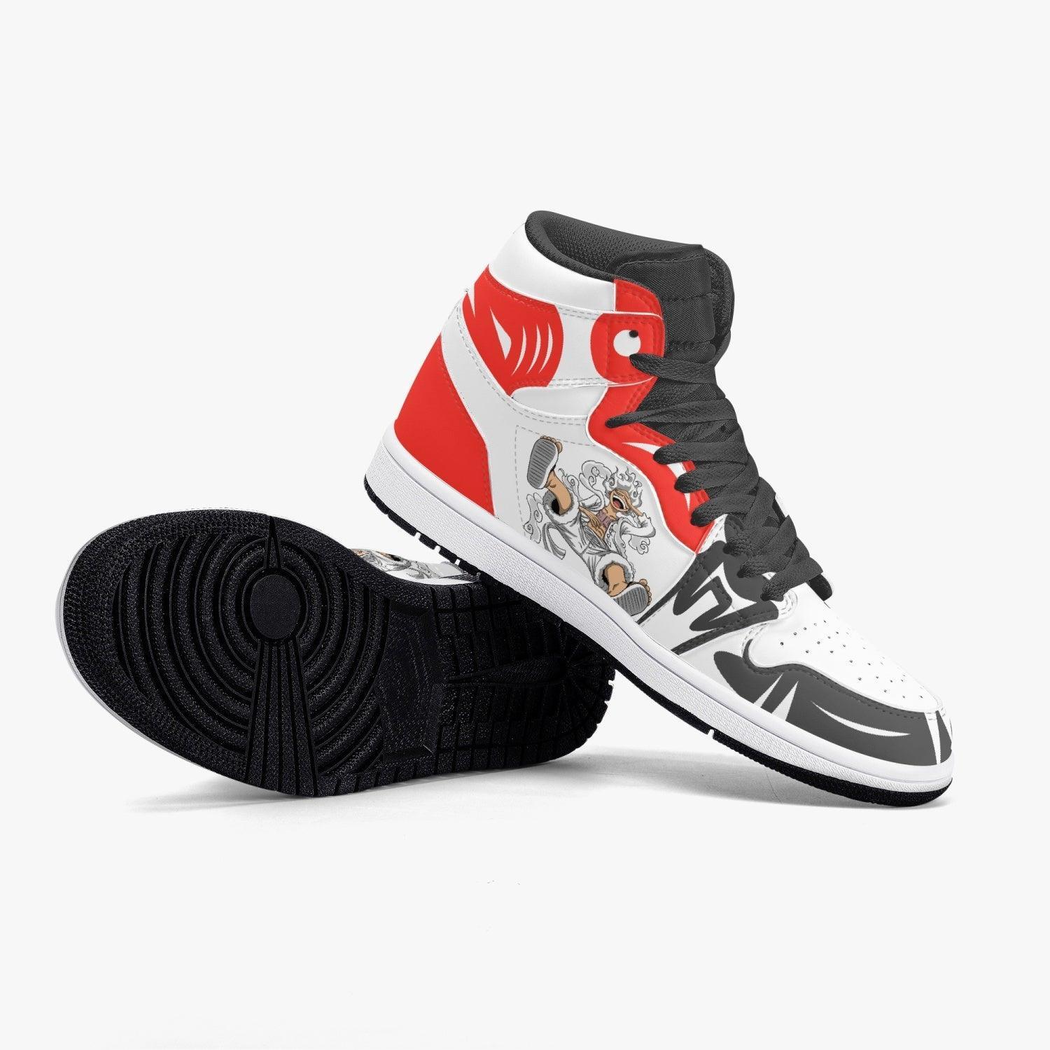 One Piece Luffy Gear 4 AJ1 High Top Shoes - Shoesmates