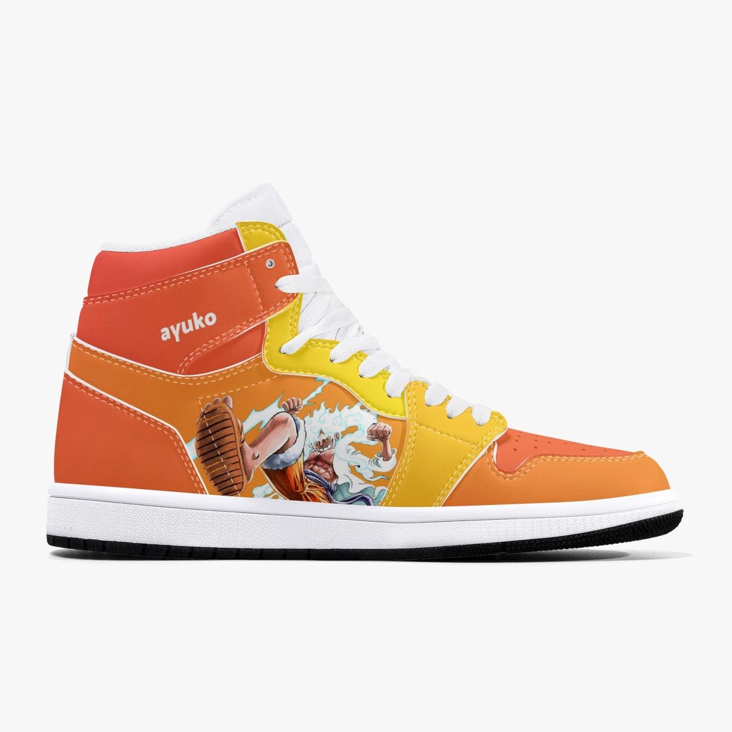 One Piece Luffy Gear 5 AJ1 High Top Shoes - Shoesmates