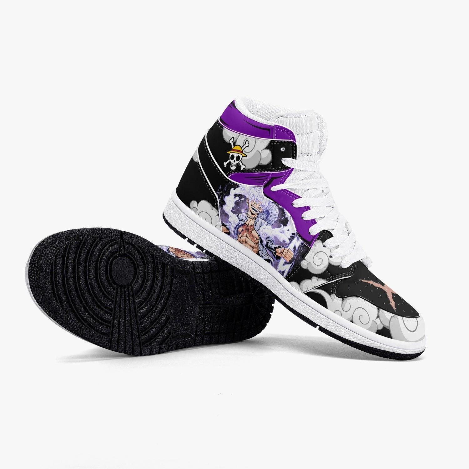 One Piece Luffy Nika AJ1 High Top Shoes - Shoesmates