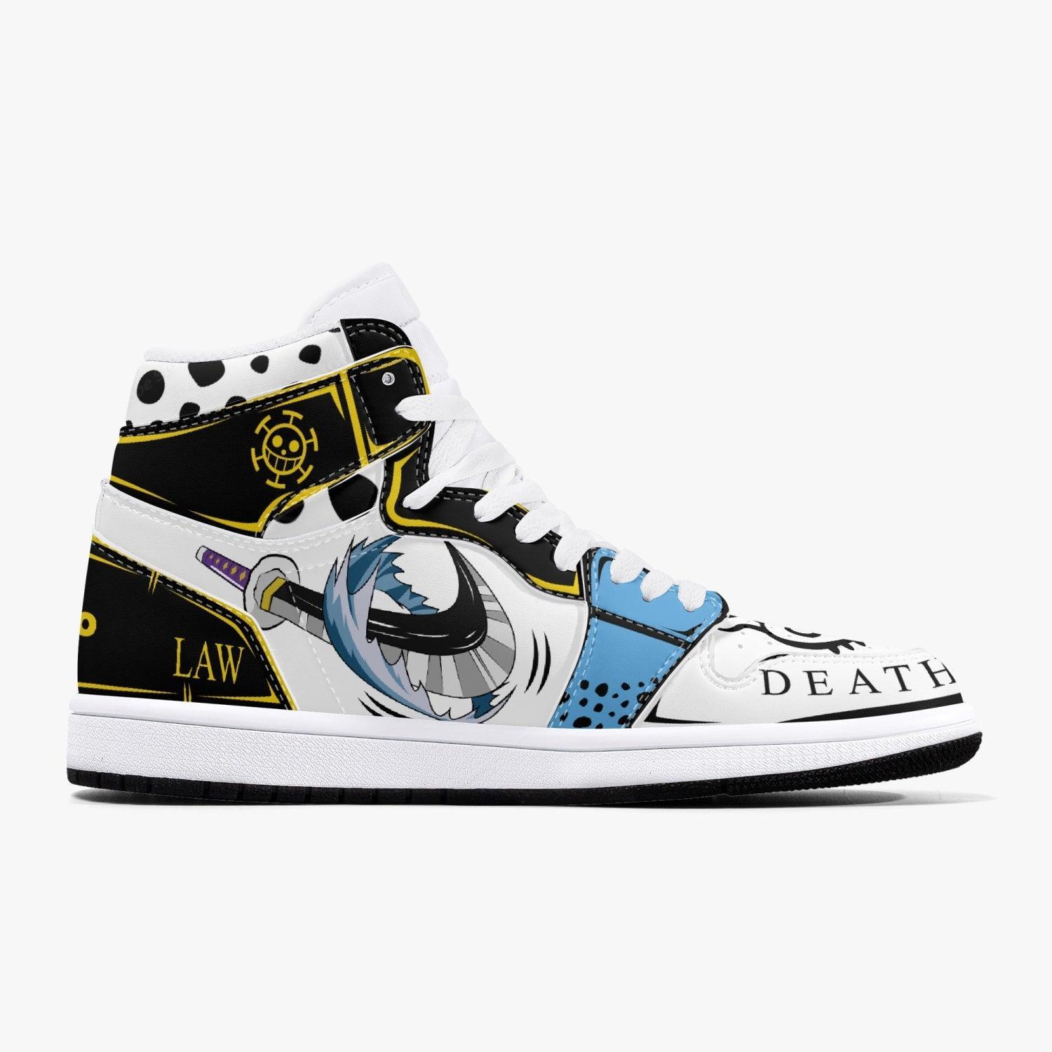 One Piece Trafalgar D Water Law AJ1 High Top Shoes - Shoesmates