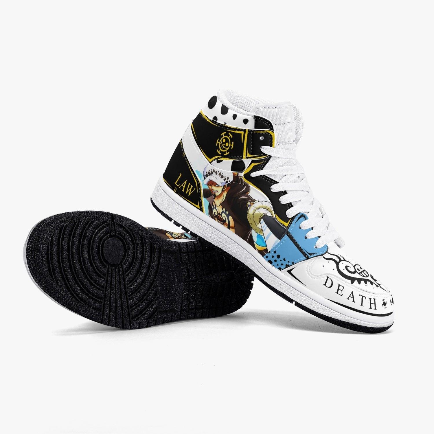 One Piece Trafalgar D. Water Law V2 AJ1 High Top Shoes - Shoesmates