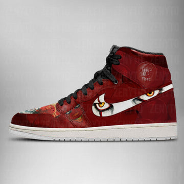 Pennywise Halloween Air Jordan 1 High Top Shoes Version 2