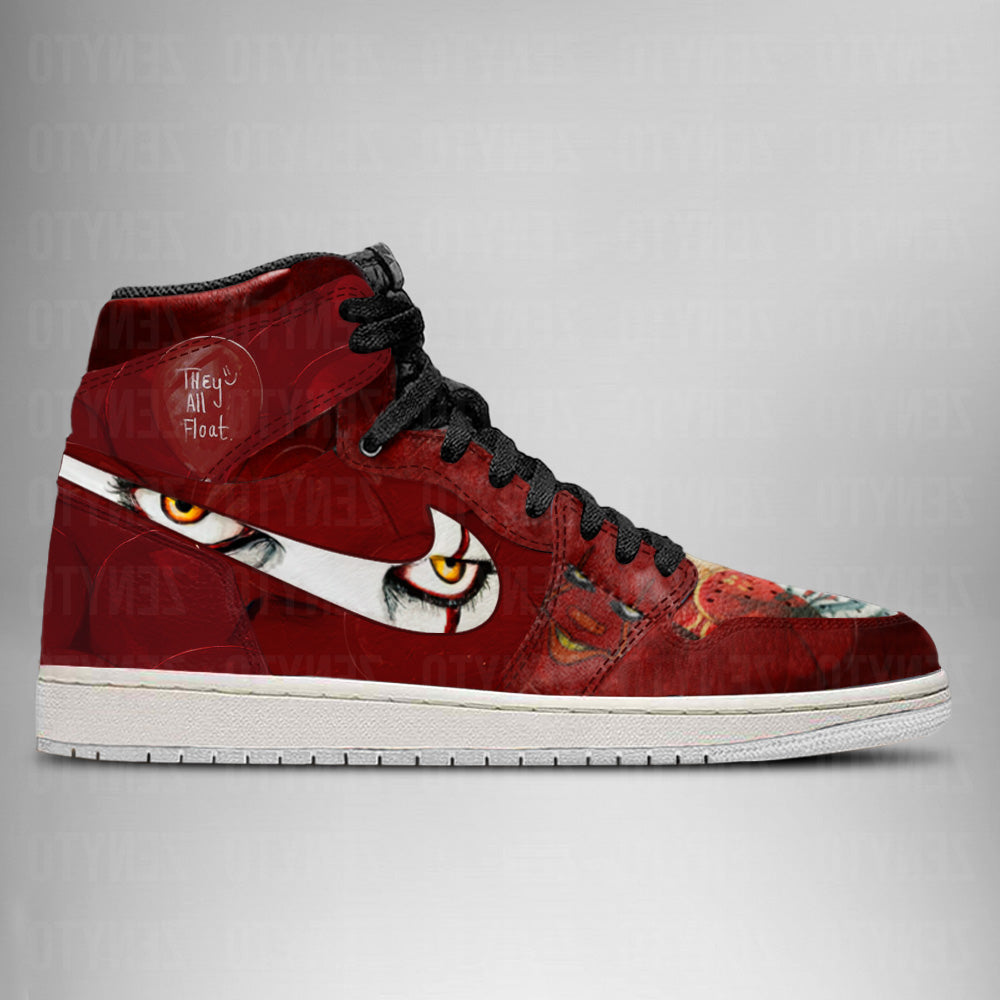 Pennywise Halloween Air Jordan 1 High Top Shoes Version 2