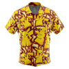 Pikachu Pokemon Button Up Hawaiian Shirt