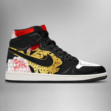 Pinhead Halloween Air Jordan 1 High Top Shoes