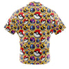 Poke Balls Pokemon Button Up Hawaiian Shirt