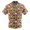 Poke Balls Pokemon Button Up Hawaiian Shirt