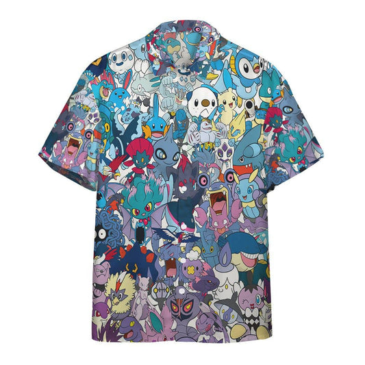 Pokemon Hawaiian Shirt All The Water Pokemon Hawaii Shirt Pokemon