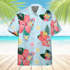 Pokemon Hawaiian Shirt Squirtle Tropical Flowers Hawaii Shirt Pokemon