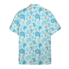 Pokemon Trendy Hawaiian Shirt Squirtle Pattern Cute Blue Hawaii Shirt Pokemon