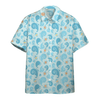 Pokemon Trendy Hawaiian Shirt Squirtle Pattern Cute Blue Hawaii Shirt Pokemon