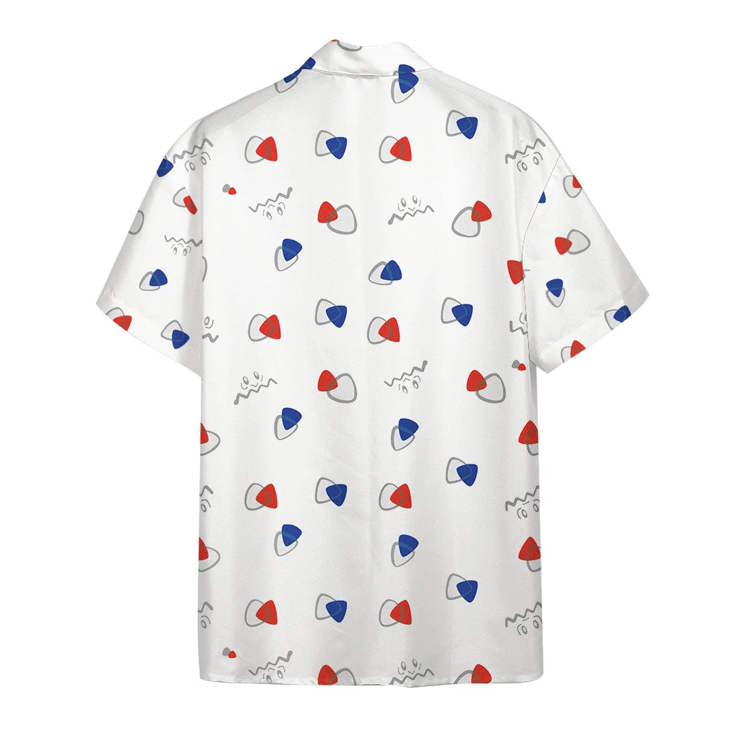 Pokemon Trendy Hawaiian Shirt Togepi Egg Pattern White Hawaii Shirt Pokemon