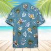 Pokemon Trendy Hawaiian Shirt Tropical Alolan Exeggutor Hawaii Shirt Pokemon