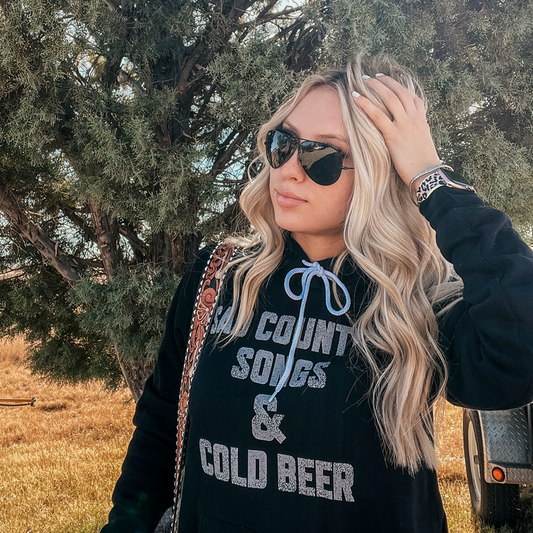 Sad Country Songs & Cold Beer Hoodie