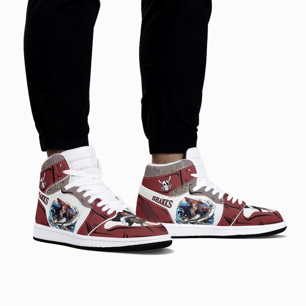 Shanks One Piece Air Jordan 1 High Top Shoes