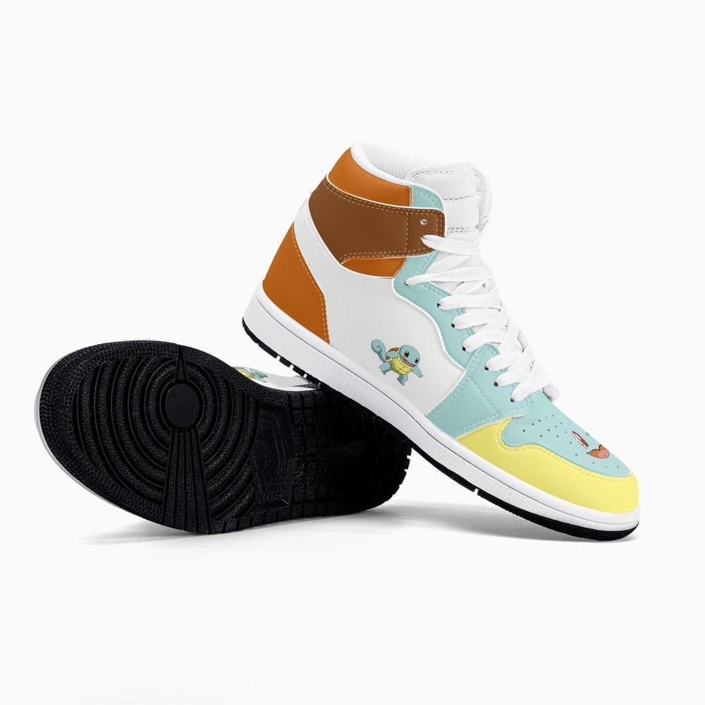 Squirtle Pokemon Air Jordan 1 High Top Shoes