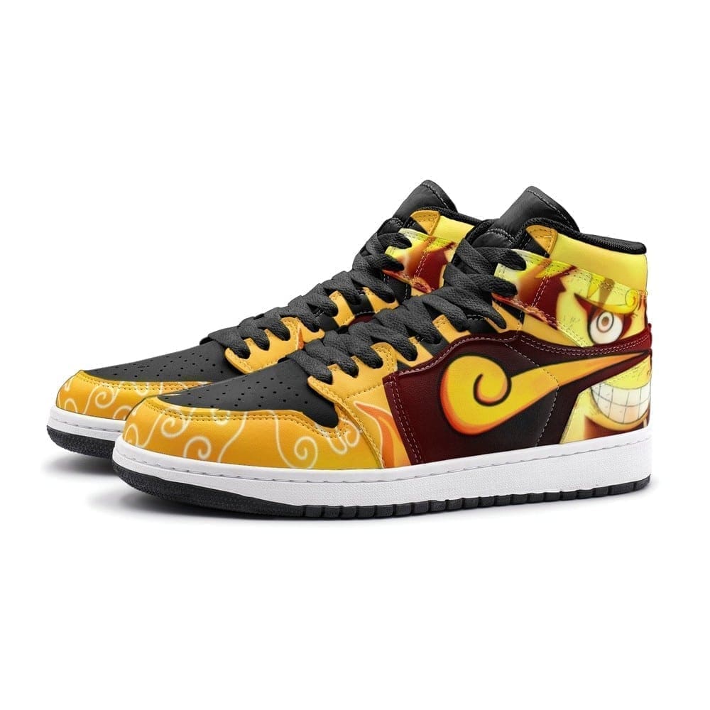 Sun God Luffy Air Jordan 1 High Top Shoes SMSGLA1 - Shoesmates