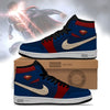 Superman AJ1 High Top Shoes