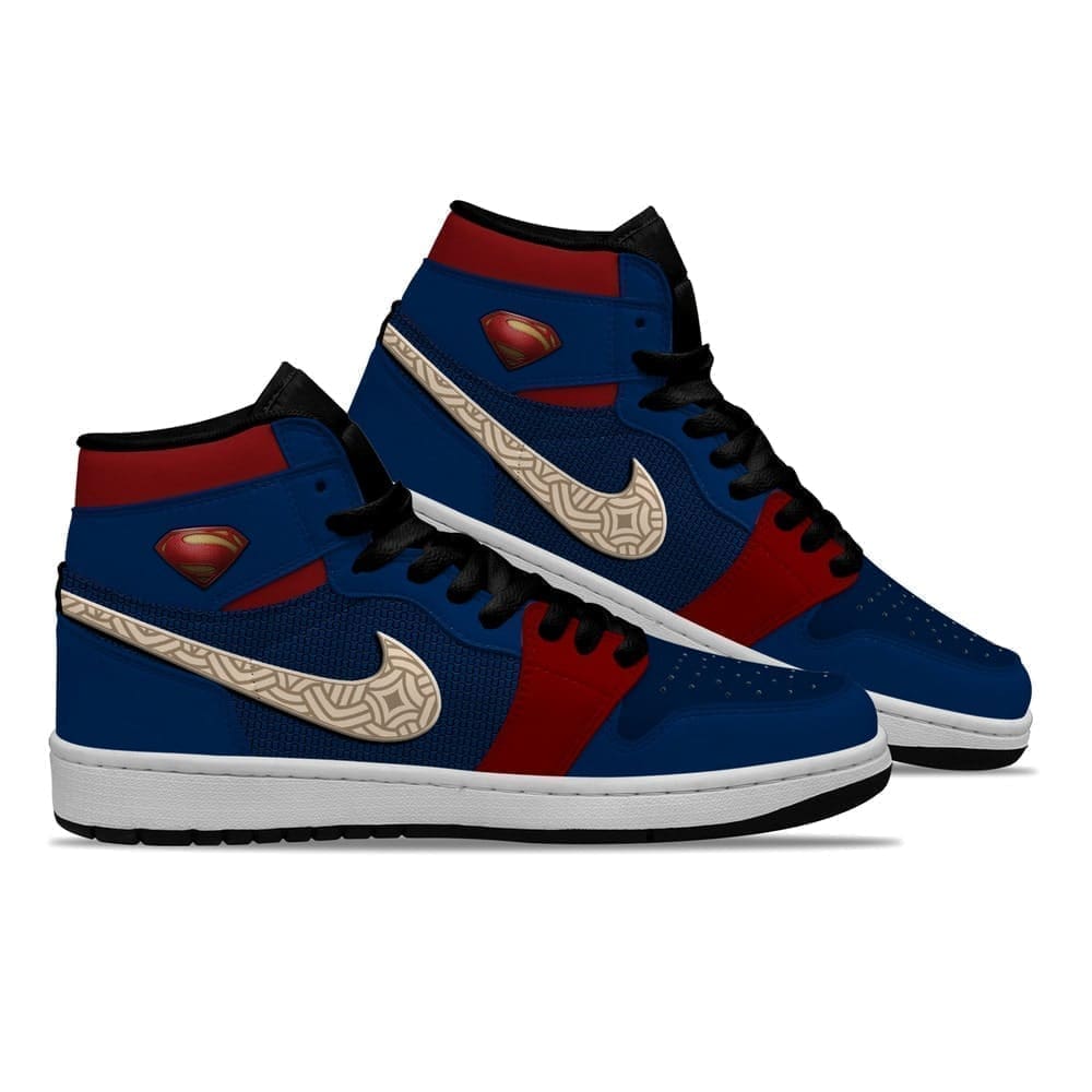 Superman AJ1 High Top Shoes