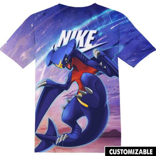 Garchomp Pokemon Gifts For Fan Tshirt Adult And Kid Tshirt HG