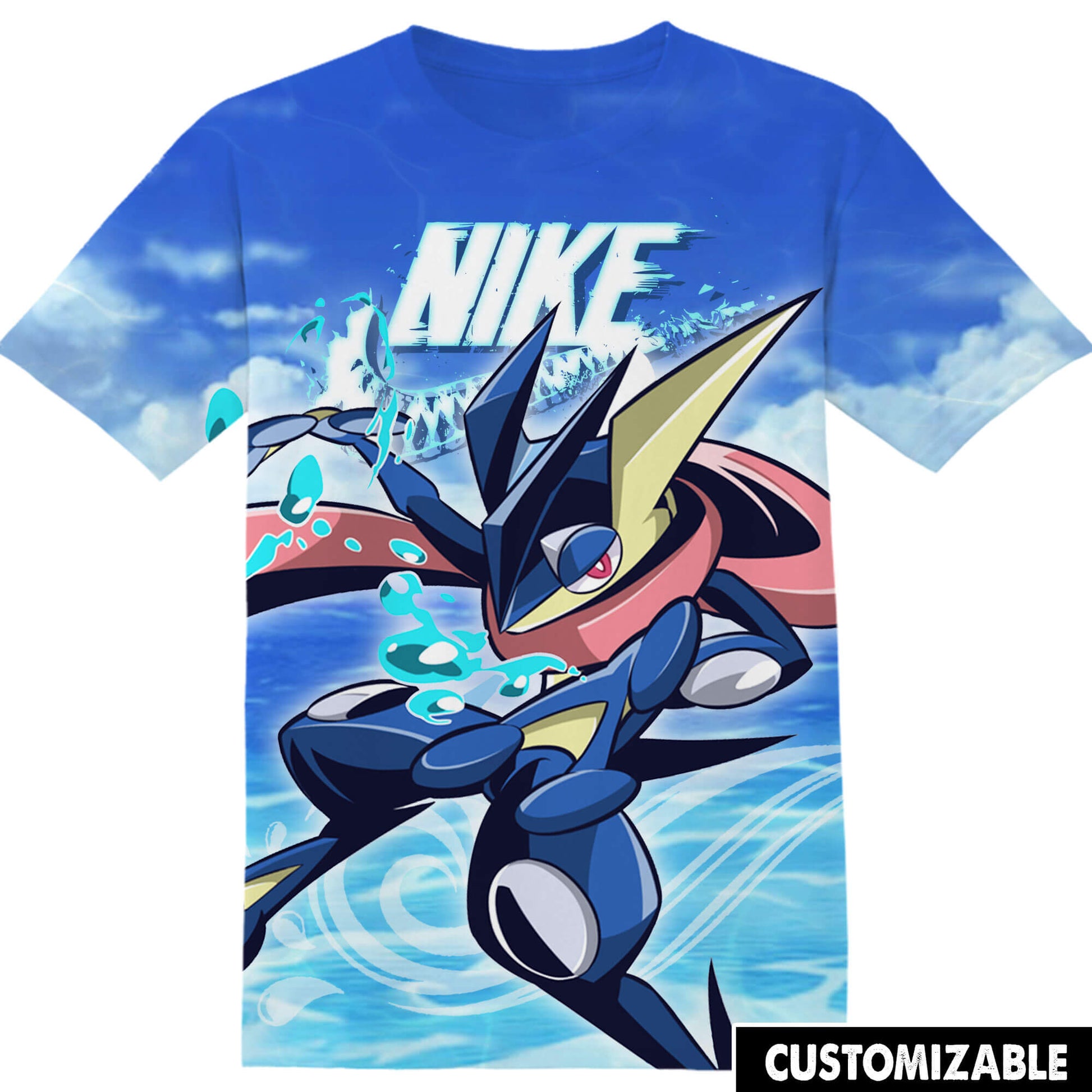 Gift For Anime Fan Greninja Amphinobi Pokemon Fan Adult And Kid Tshirt HG