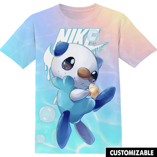 Gift For Anime Fan Oshawott Pokemon Fan Adult And Kid Tshirt HG