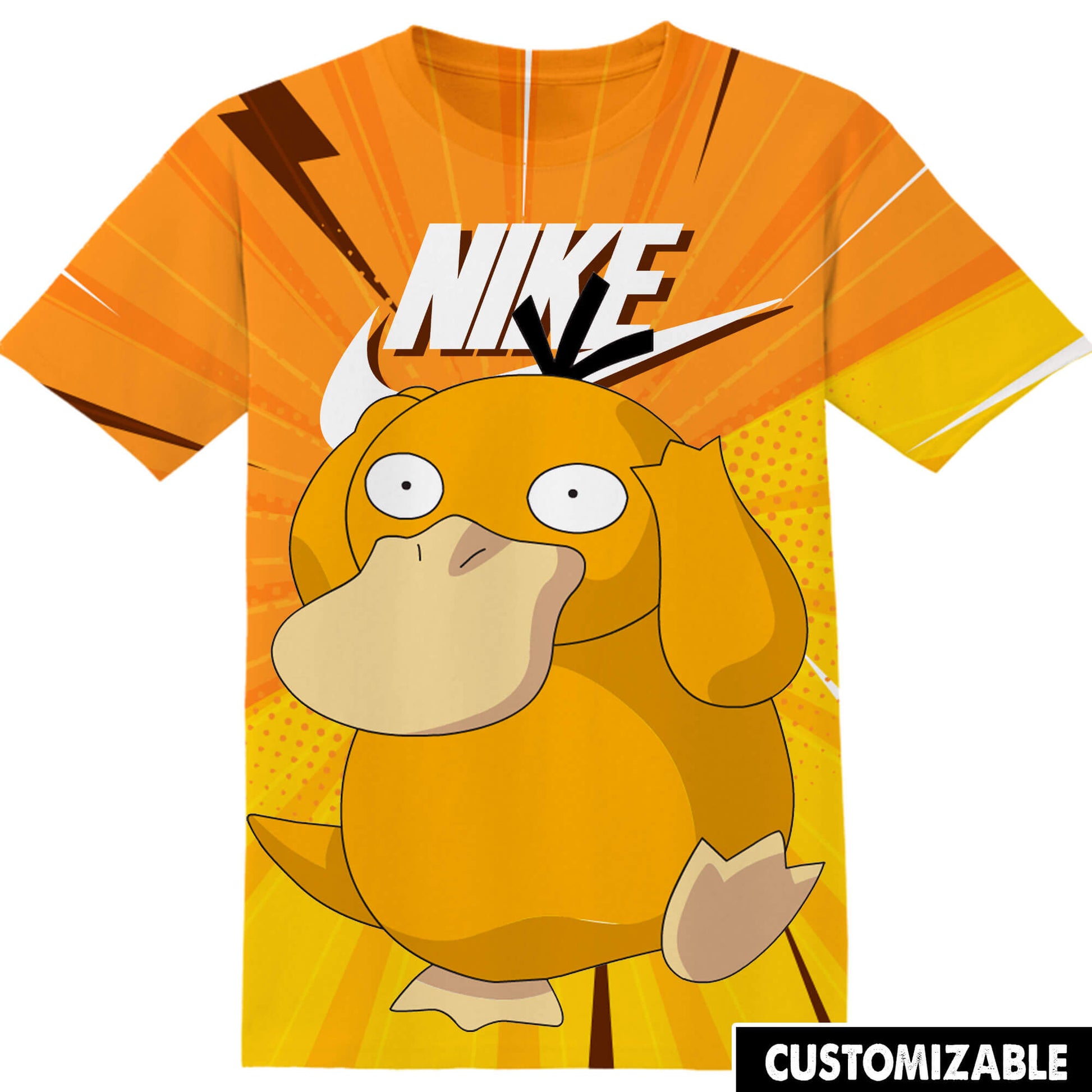 Cartoon Anime Gift For Psyduck Pokemon Fan NK Adult And Kid Tshirt HG