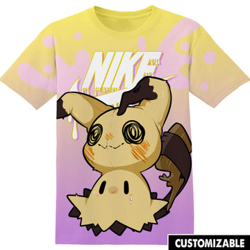 Cartoon Anime Gift For Mimikyu Pokemon Fan NK Adult And Kid Tshirt HG