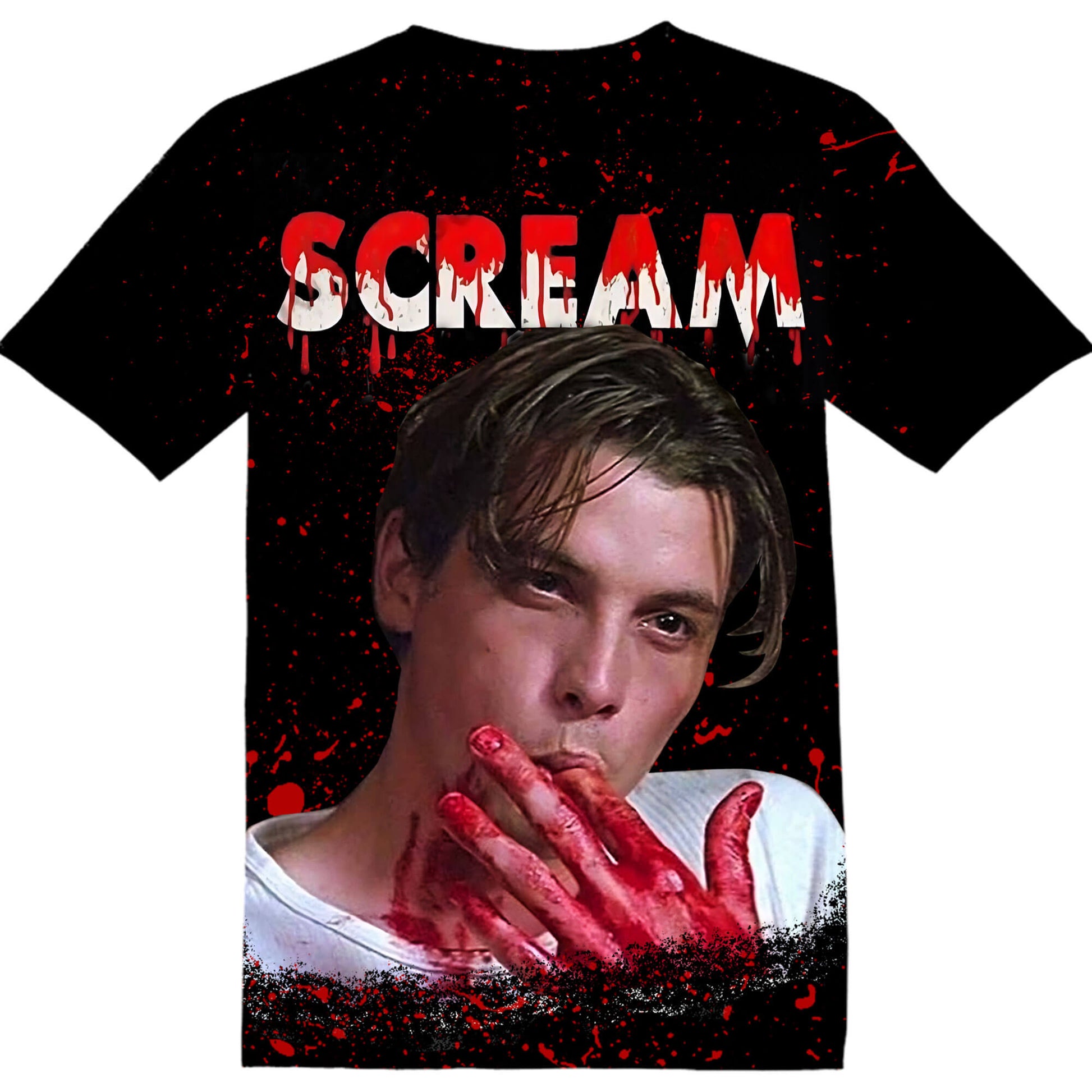 Scream Horror Movie Halloween Gifts Tshirt Fan Adult And Kid Tshirt HG