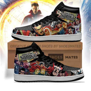 The Avengers Dr Strange AJ1 High Top Shoes