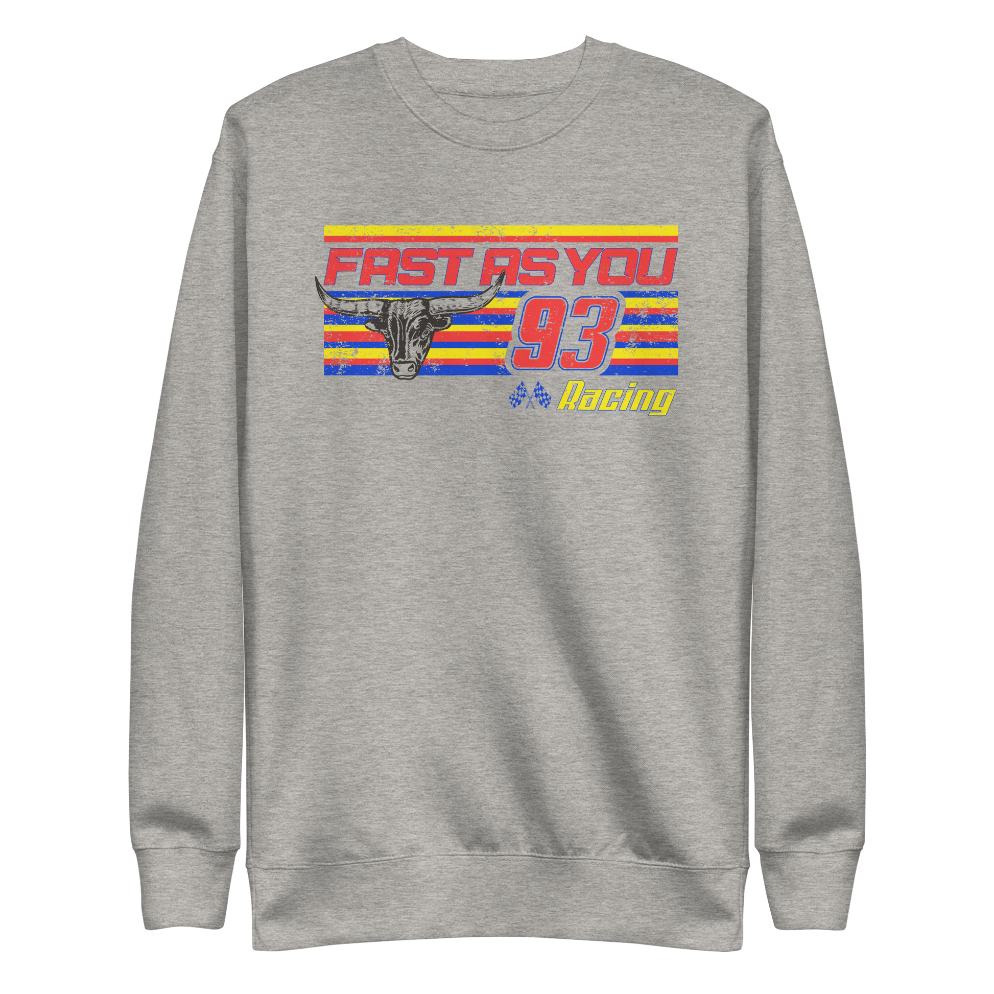 Fast As You Racing Crewneck Sweatshirt