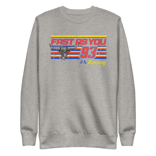 Fast As You Racing Crewneck Sweatshirt