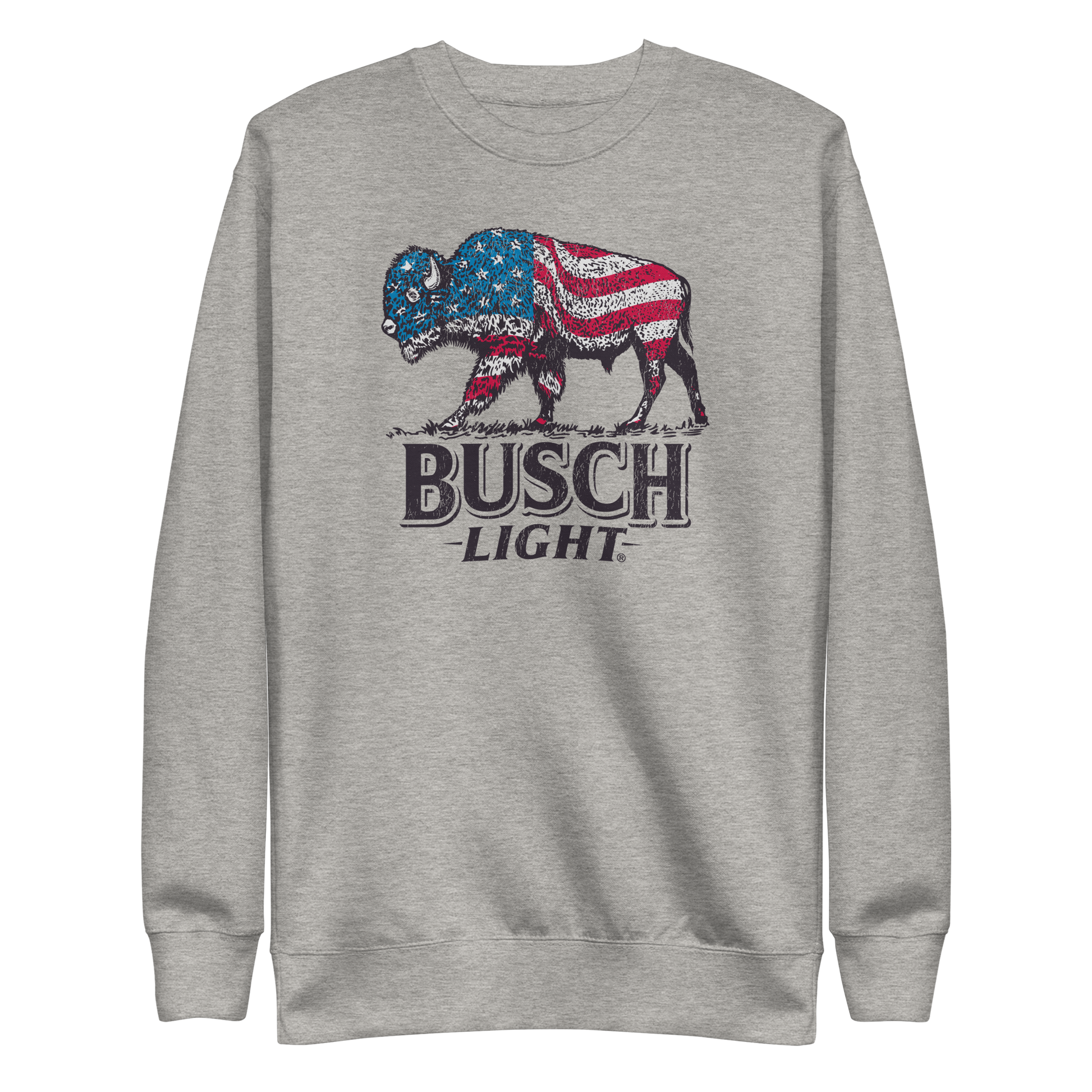 Busch Light USA Bison Crewneck Sweatshirt