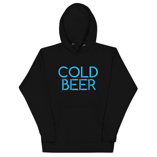 Cold Beer Neon Sign Hoodie