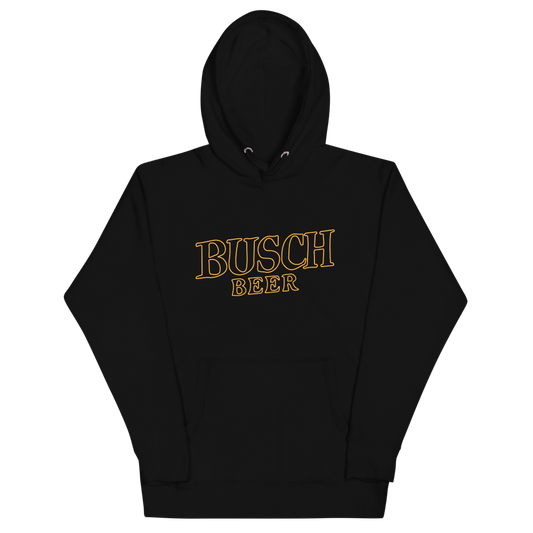 Busch Beer 1955 Gold Neon Sign Hoodie