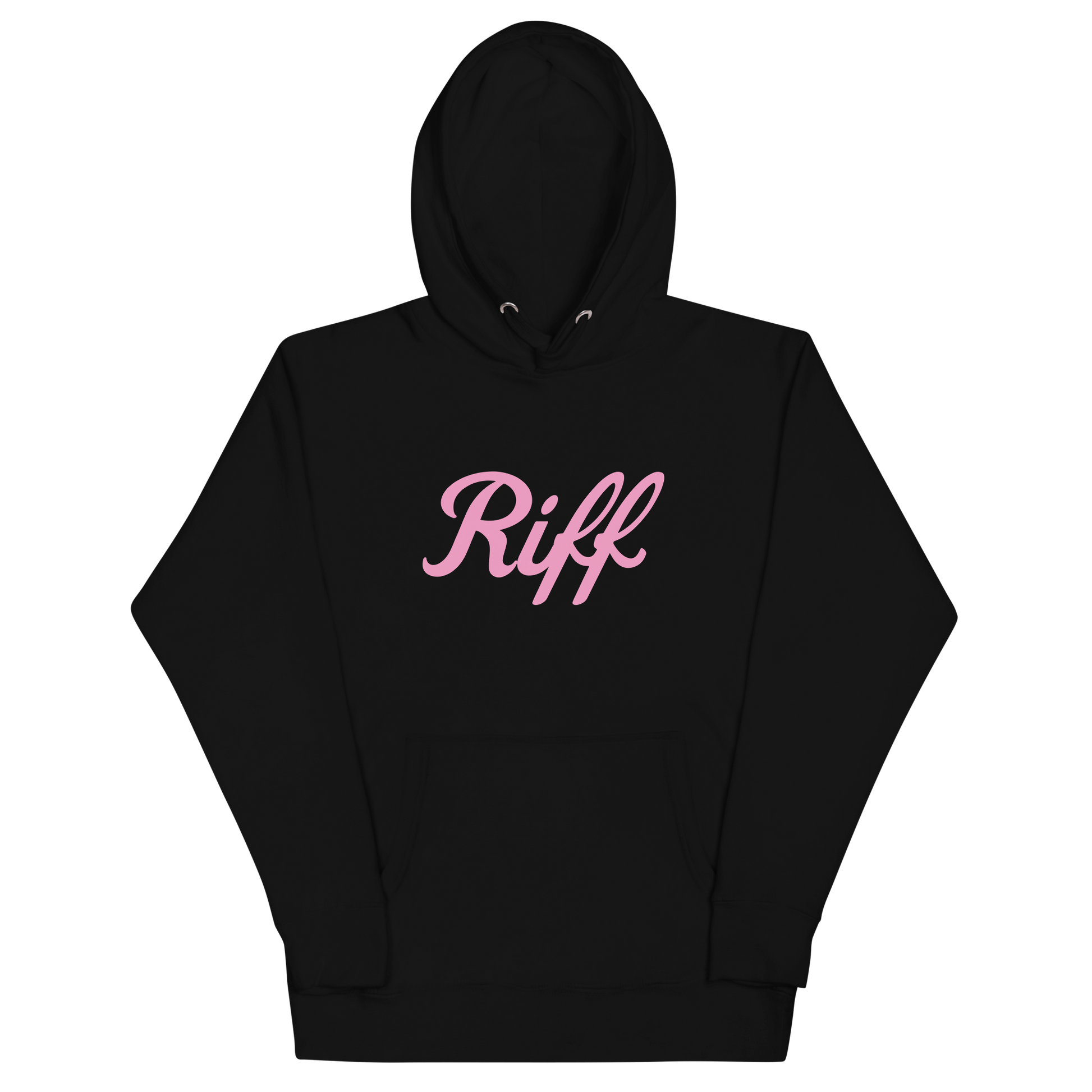 Pink Cursive RIFF Hoodie Benefiting The Breast Cancer Research Foundation