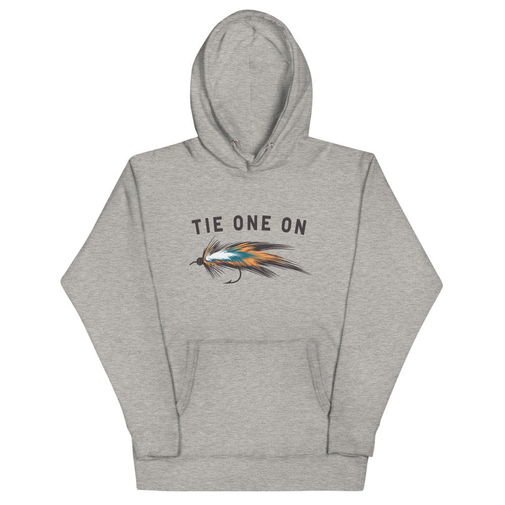 Tie One On Fly Fishing Hoodie