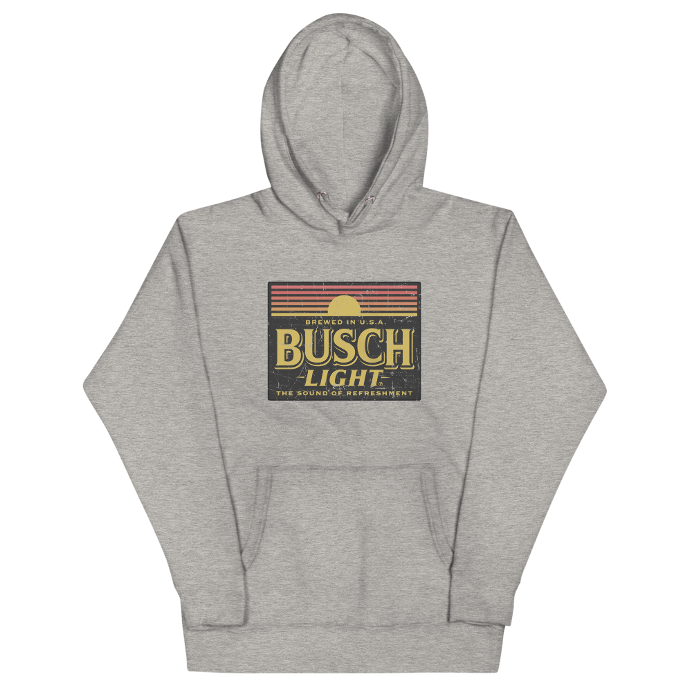 Busch Light Retro Sunset Patch Hoodie