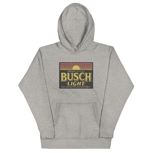 Busch Light Retro Sunset Patch Hoodie