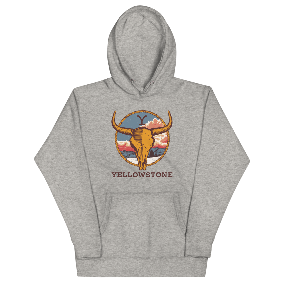 Yellowstone Pastures Skull Hoodie