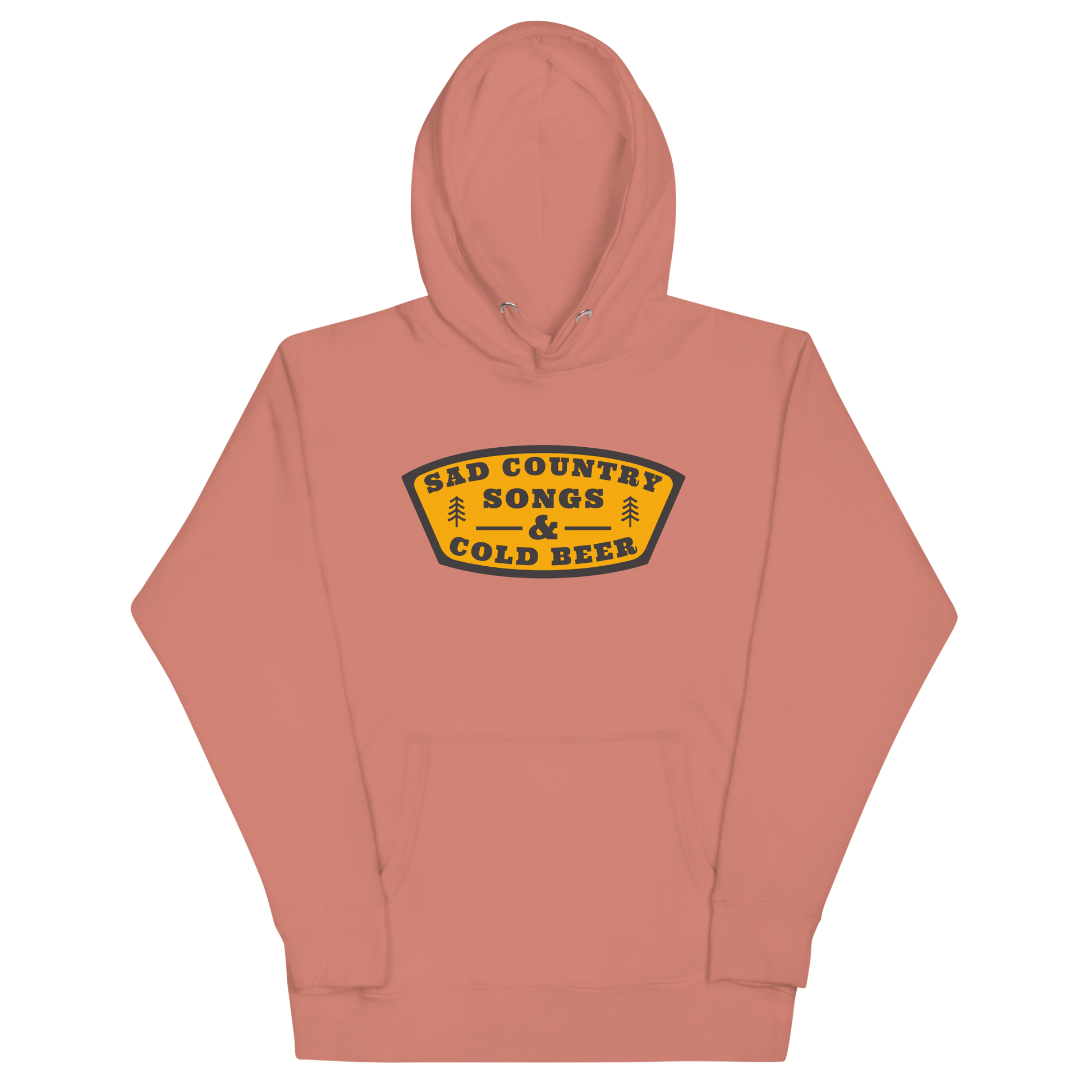 Sad Country Songs & Cold Beer Emblem Hoodie