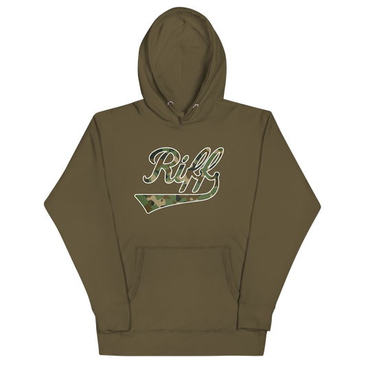 Cursive RIFF Camo Hoodie