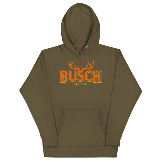 Busch Beer Antlers Hoodie