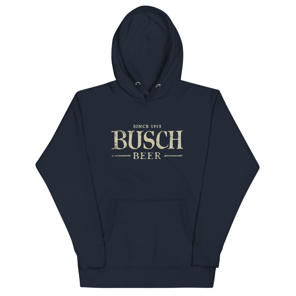 Busch Beer 1955 Retro Gold Hoodie