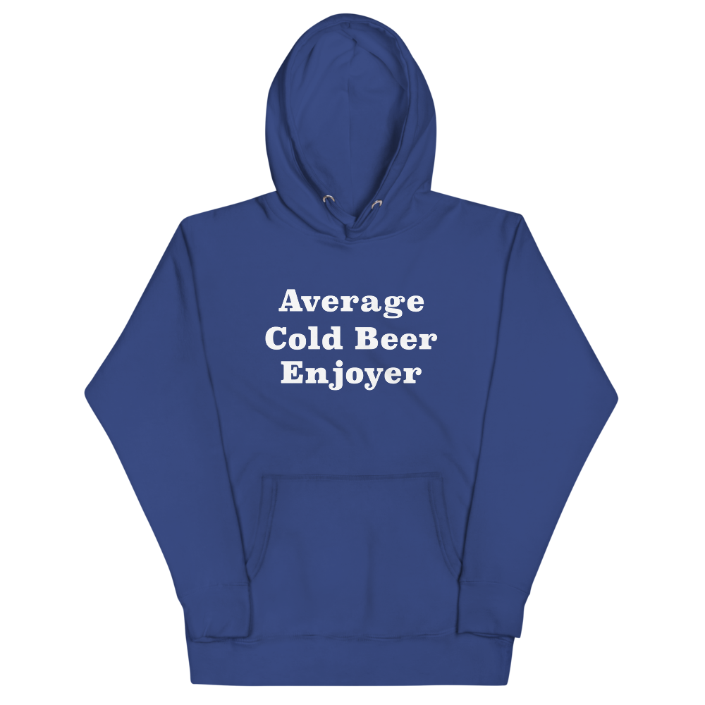 Average Cold Beer Enjoyer Hoodie