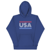 Retro '70s Stripes USA Hoodie