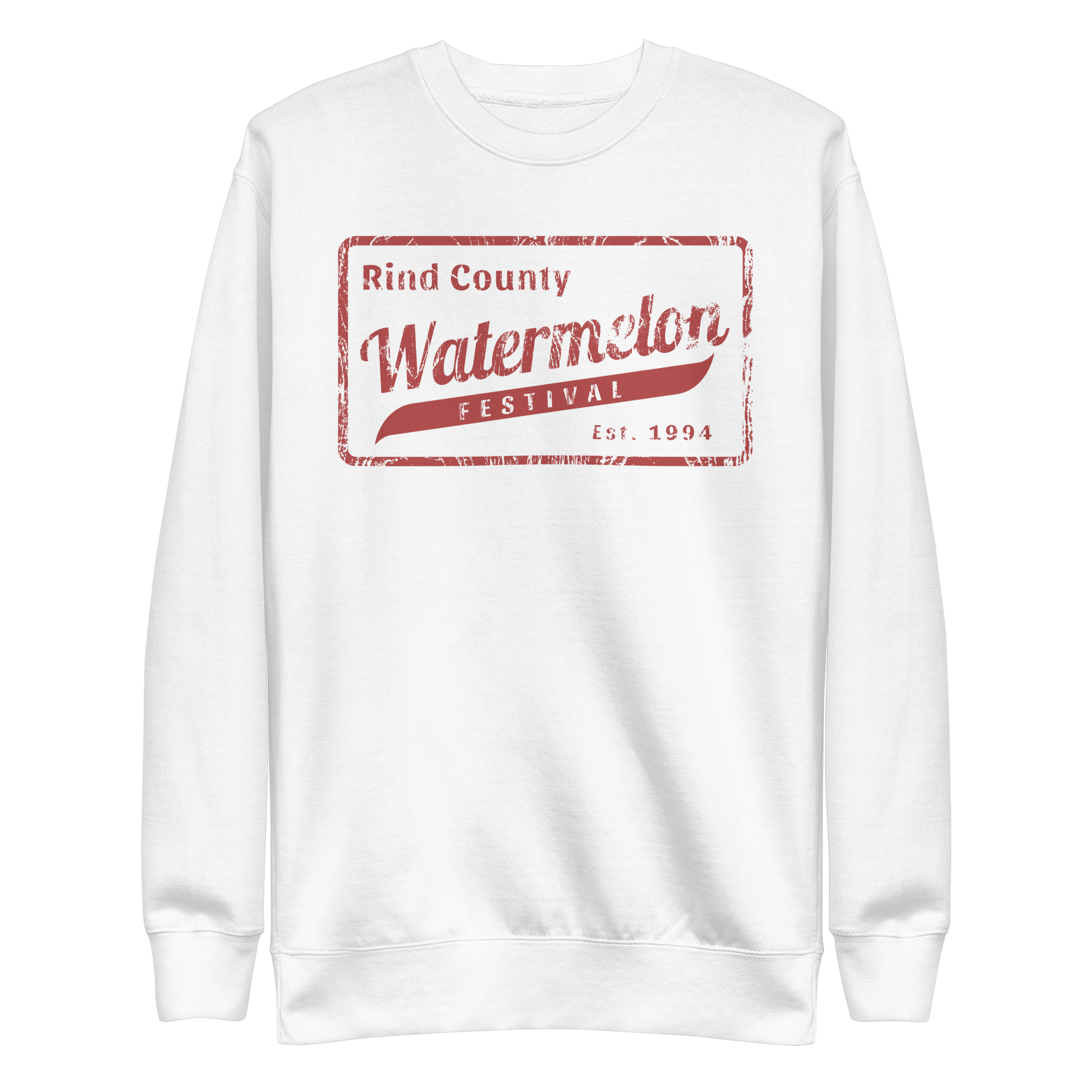 Rind County Watermelon Festival Crewneck Sweatshirt