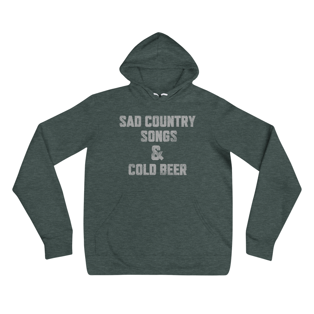 Sad Country Songs & Cold Beer Hoodie