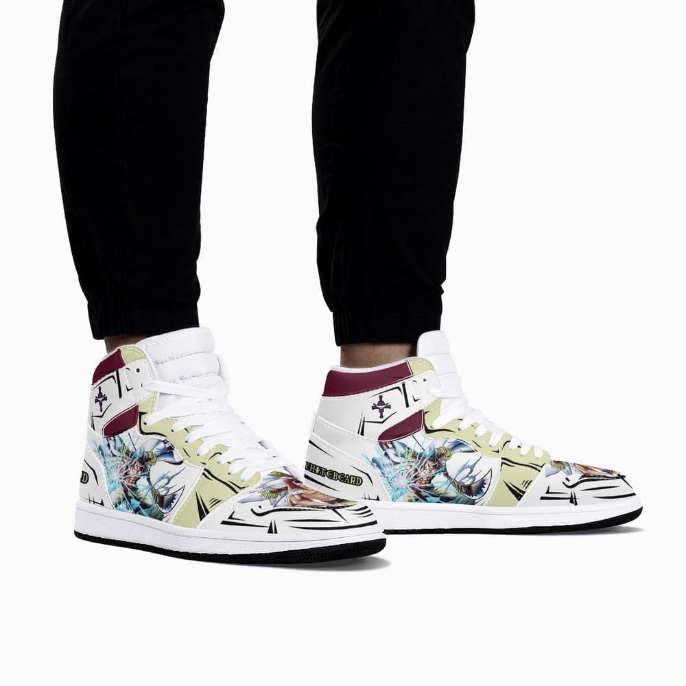 Whitebeard Air Jordan 1 High Top Shoes